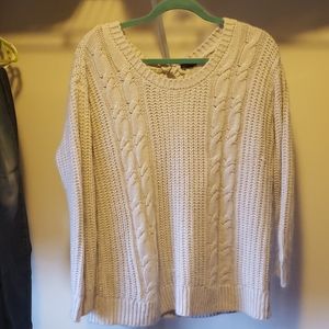 Torrid tie neck sweater